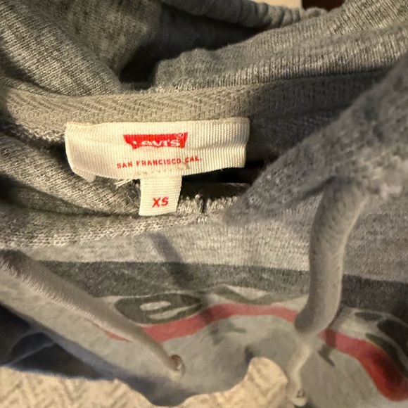 Levi's Heather Gray Hoodie - Picture 2 of 3